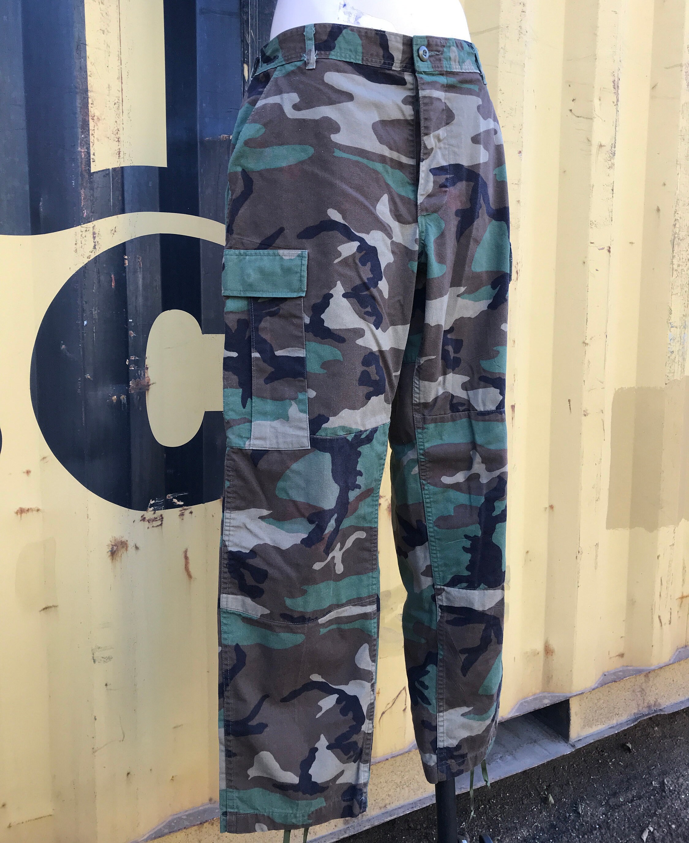 Camouflage Official Military Combat Cargo Pants Trousers | Etsy