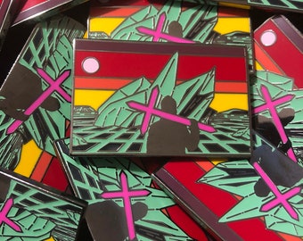 Abel Glow in the Dark Emaille Pin