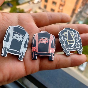Daft Punk Alive Red Jacket Hard Enamel Pin - Discovery Alive 2007 Random Access Memories House EDM Revers Pin