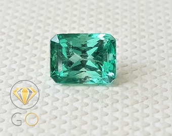 Emerald, Emerald Loose, Natural Emerald, Emerald Cut Emerald, 2 Carat Emerald, Emerald Gemstone, Green Emerald, wedding, Colombian, Faceted