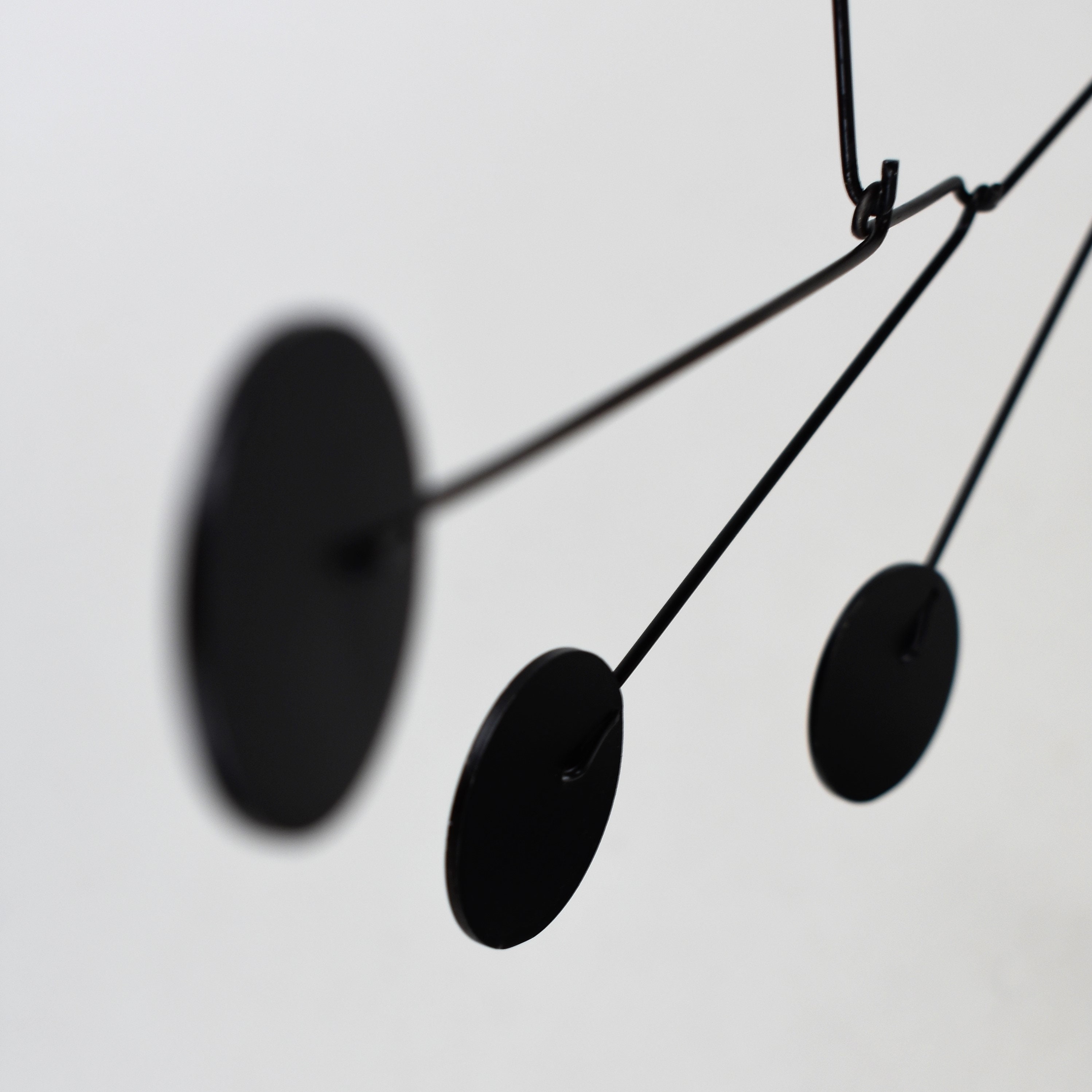 STABILE Mobile Verneuil Créations Number 10 Carbon Black Handmade