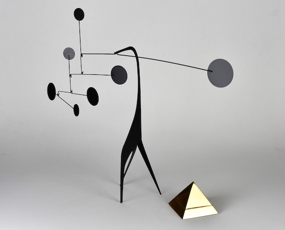 【Verneuil Créations】Number 8 ブラック Mobile STABILE Mobile Verneuil Créations Number 8 Black Handmade in