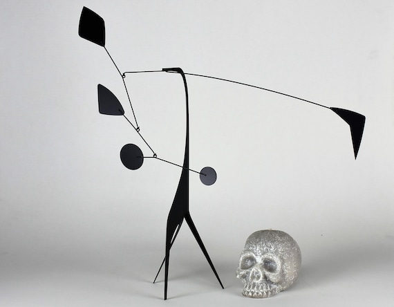 Móvil de pie STABILE Verneuil Créations Negro Hecho a mano en