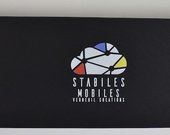 STABILE Standing Mobile Comet Handmade in France Mid Century