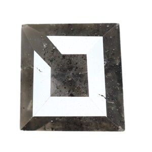 0,68 CT prachtige geometrische vorm zout en peper diamant voor bruiloft aanwezigheid, voorstelring voor gouden ringdiamanten