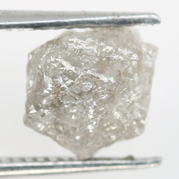 2.30 CT Natural Grey Uncut Rough Loose Unpolished Diamond For Engagement Ring