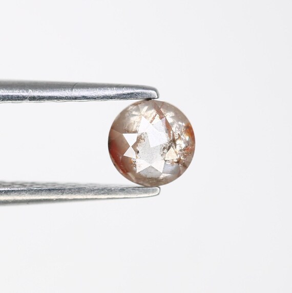 0.40ct ピーチ ソルト アンド ペッパー ダイヤモンド | 天然 0.40ct ピーチ ソルト アンド ペッパー ダイヤモンド | 天然