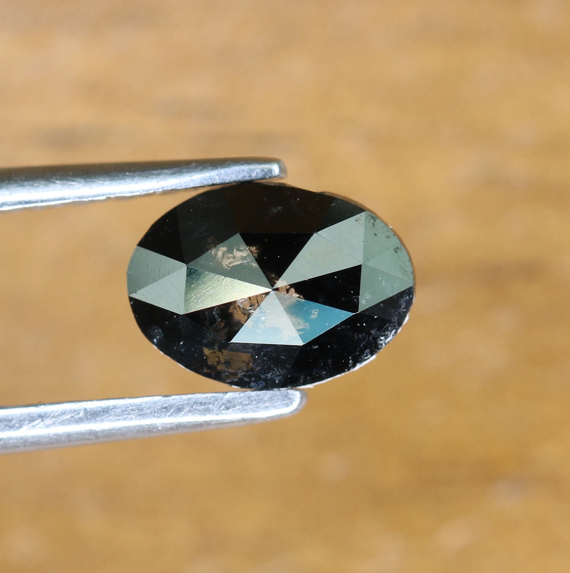 Lot De Diamants Noirs Naturels En Vrac 0.52 Ct - Coupe Brillant Ronde, Opaque, Qualité AAA