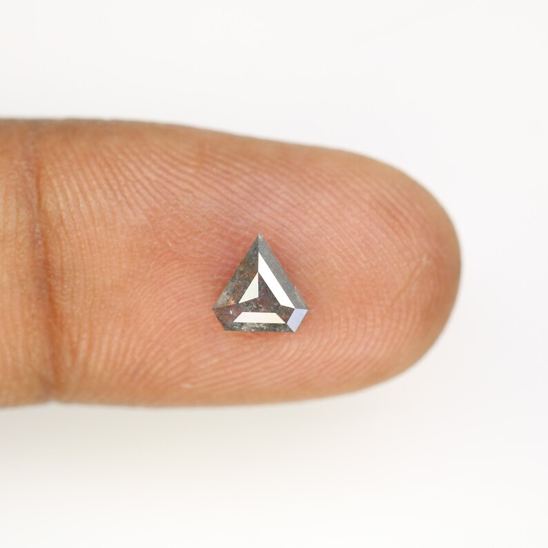 Natural Loose Salt and Pepper Diamond Etsy