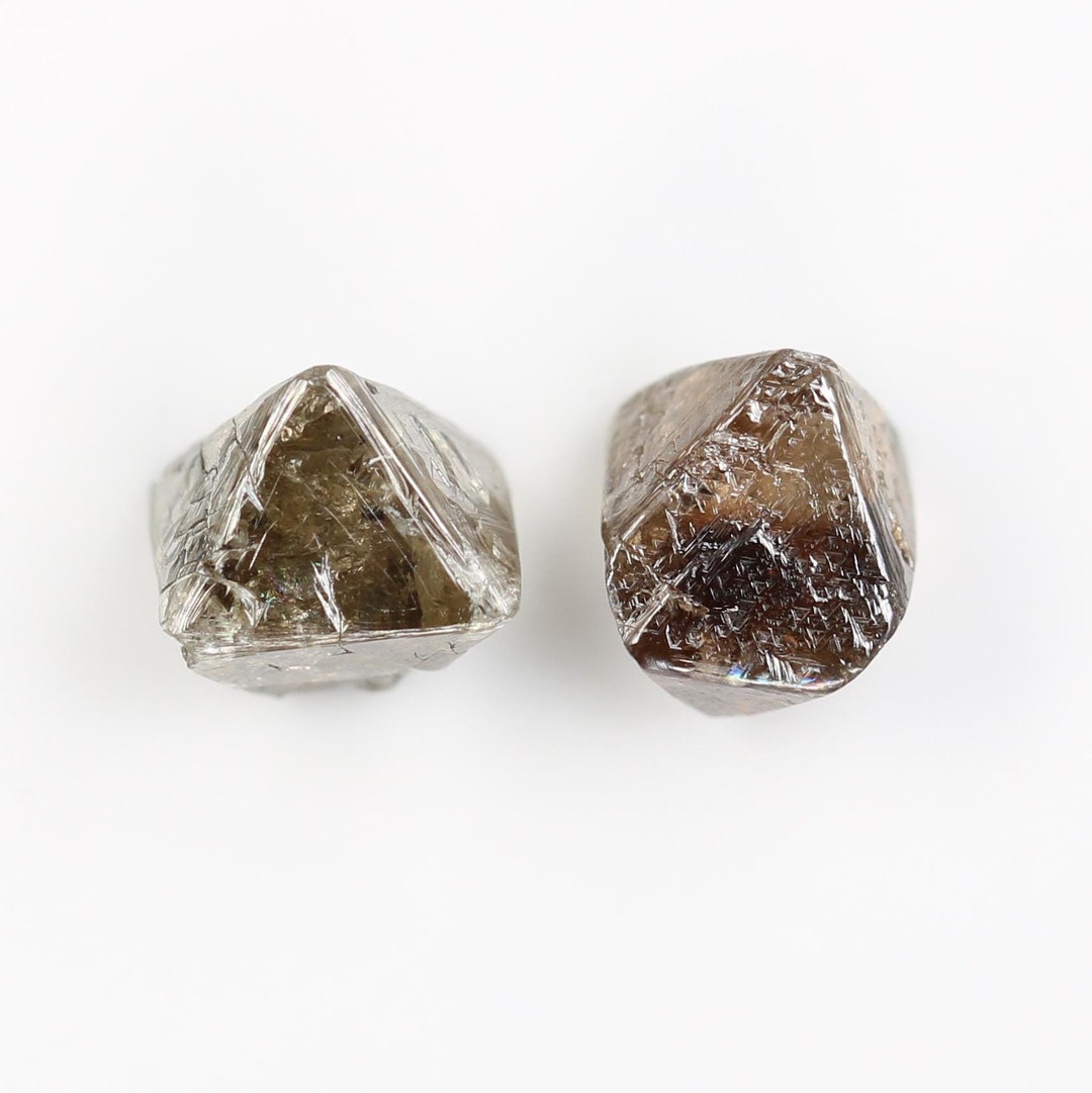 1.60 Ct Natural Brown Rough Diamond | Uncut Crystal Stone - Etsy