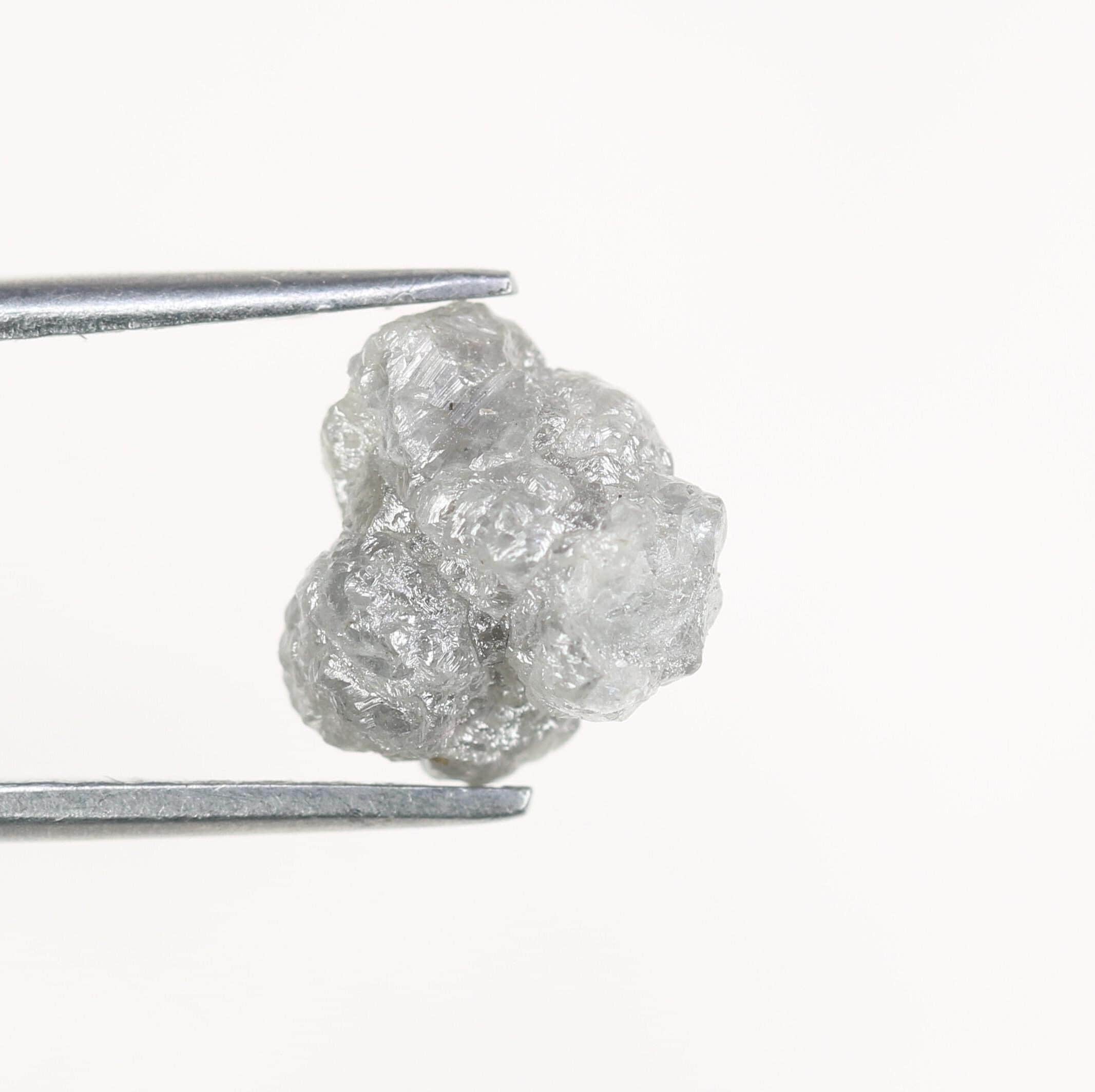 Diamant Naturel Brut 3,32 Carats Avec Certificat Gémmologique - Rare, Neuf Sans Emballage