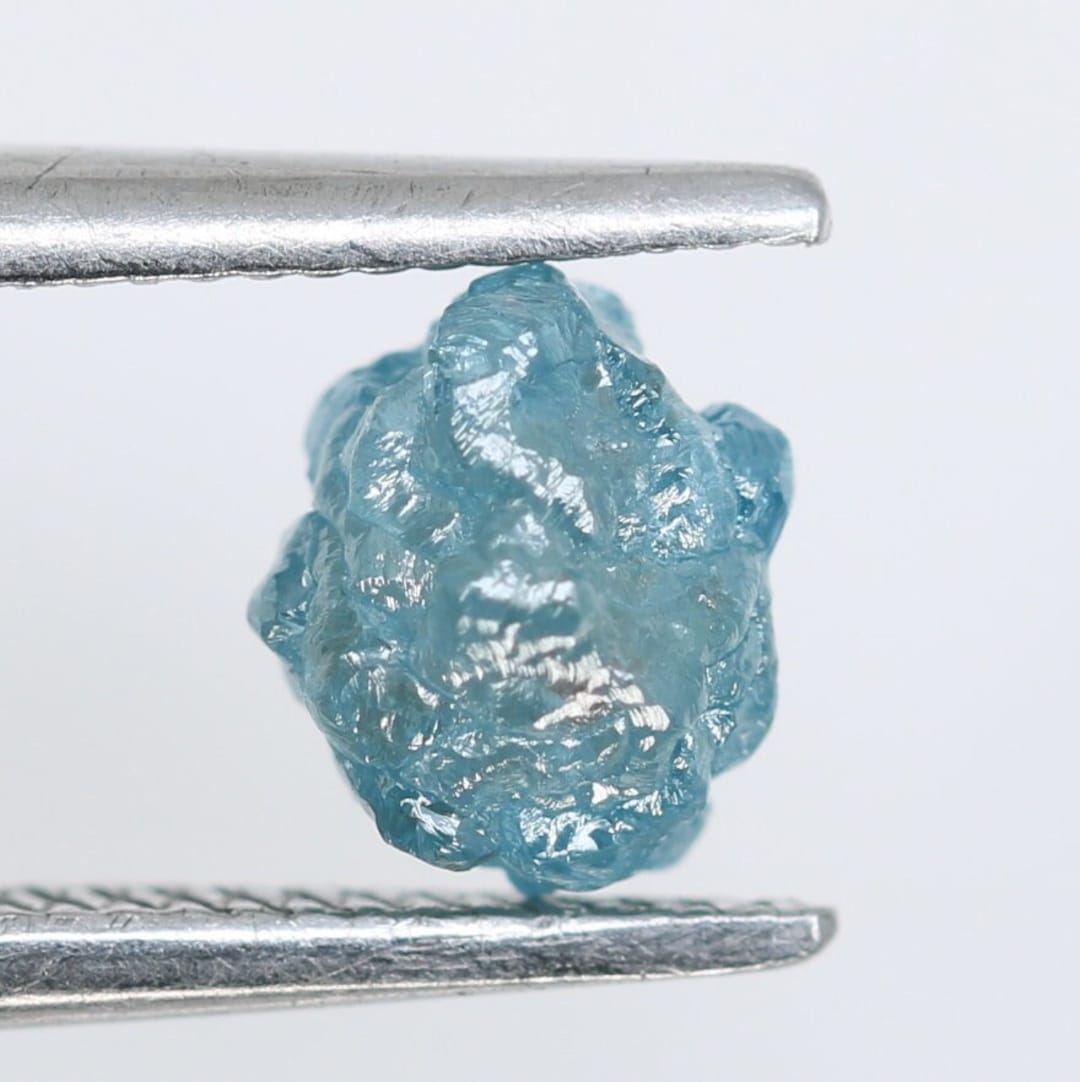0.81 CT Blue Fancy Rough Uncut Diamond | Unique Gemstone for Engagement ...