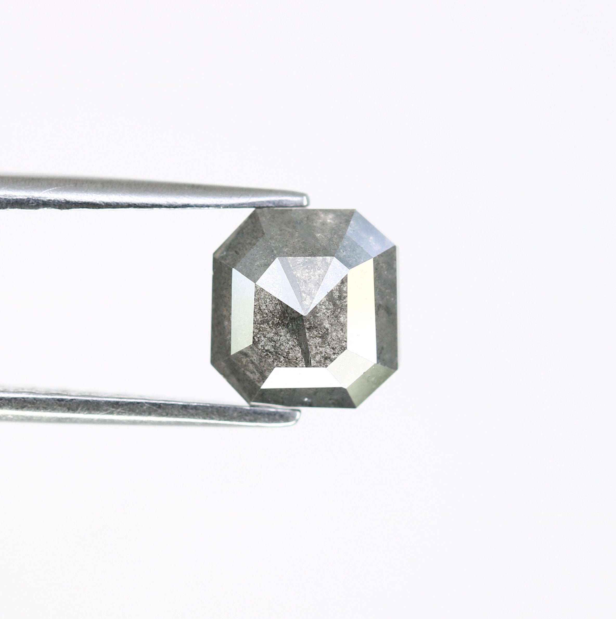 1.46 CT Salt and Pepper Diamond for Engagement Ring - Etsy