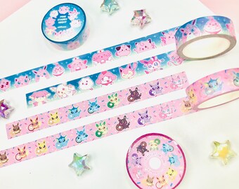 Pokemon Sweet Dream Star Hunt Washi Masking Tape Roll Its Demo Japan Paper Gift Wrapping Jan Takayama Com