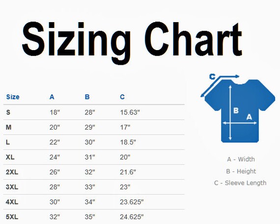 Alphabet Size Chart