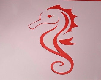 Seahorse Tattoo Etsy