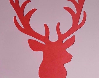 Schablone Hirsch Etsy