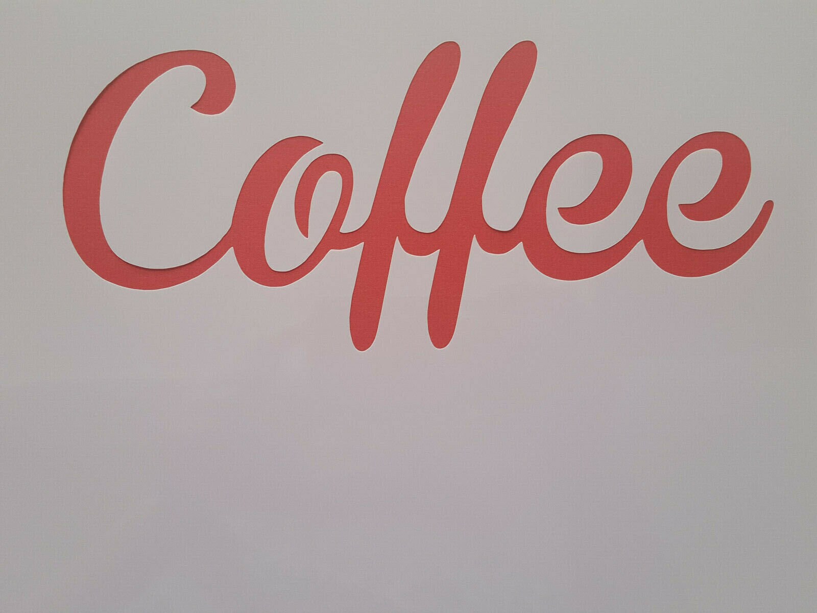 Stencils Coffee Stencil Lettering Letters Mylar Furniture Wall | Etsy