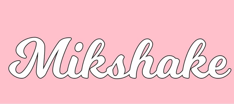 milkshake font type milkshake font type