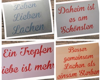 Schriftzug Schablonen Wandbilder Collage Türbeschriftungen Zahlenschablonen Schriftschablonen Holzschablonen Holzbild Motivschablonen Tiere