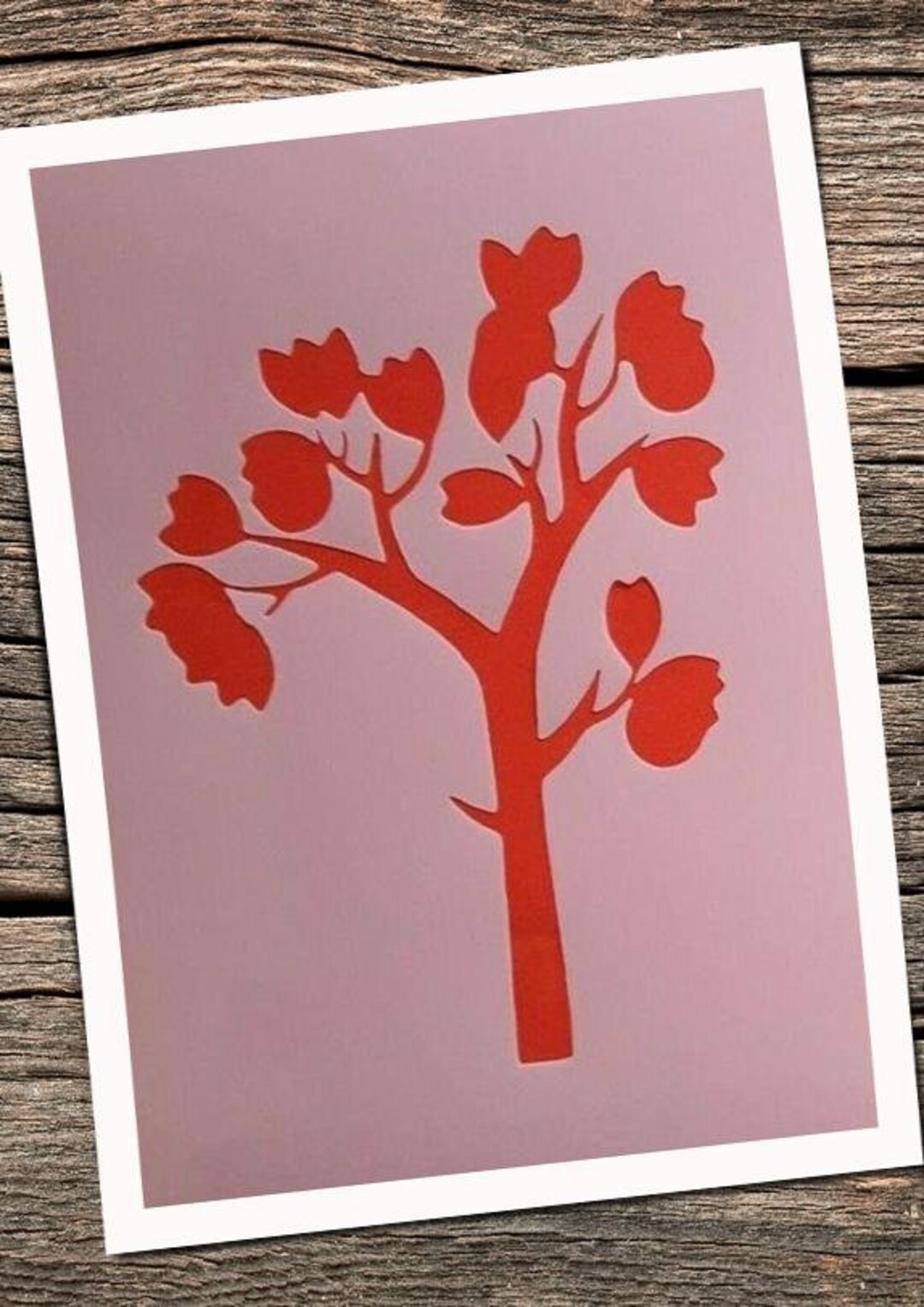 A5 126 Stencils Tree Wall Decal Stencil Canvas Textile Etsy