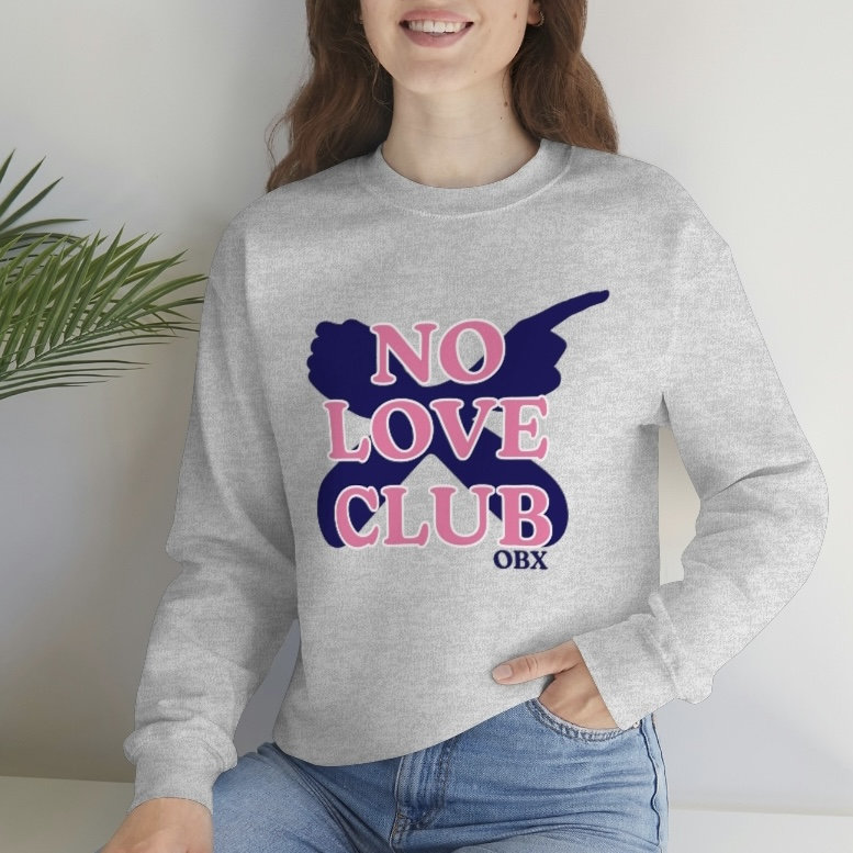 Outer Banks OBX No Love Club Sweatshirt - Etsy