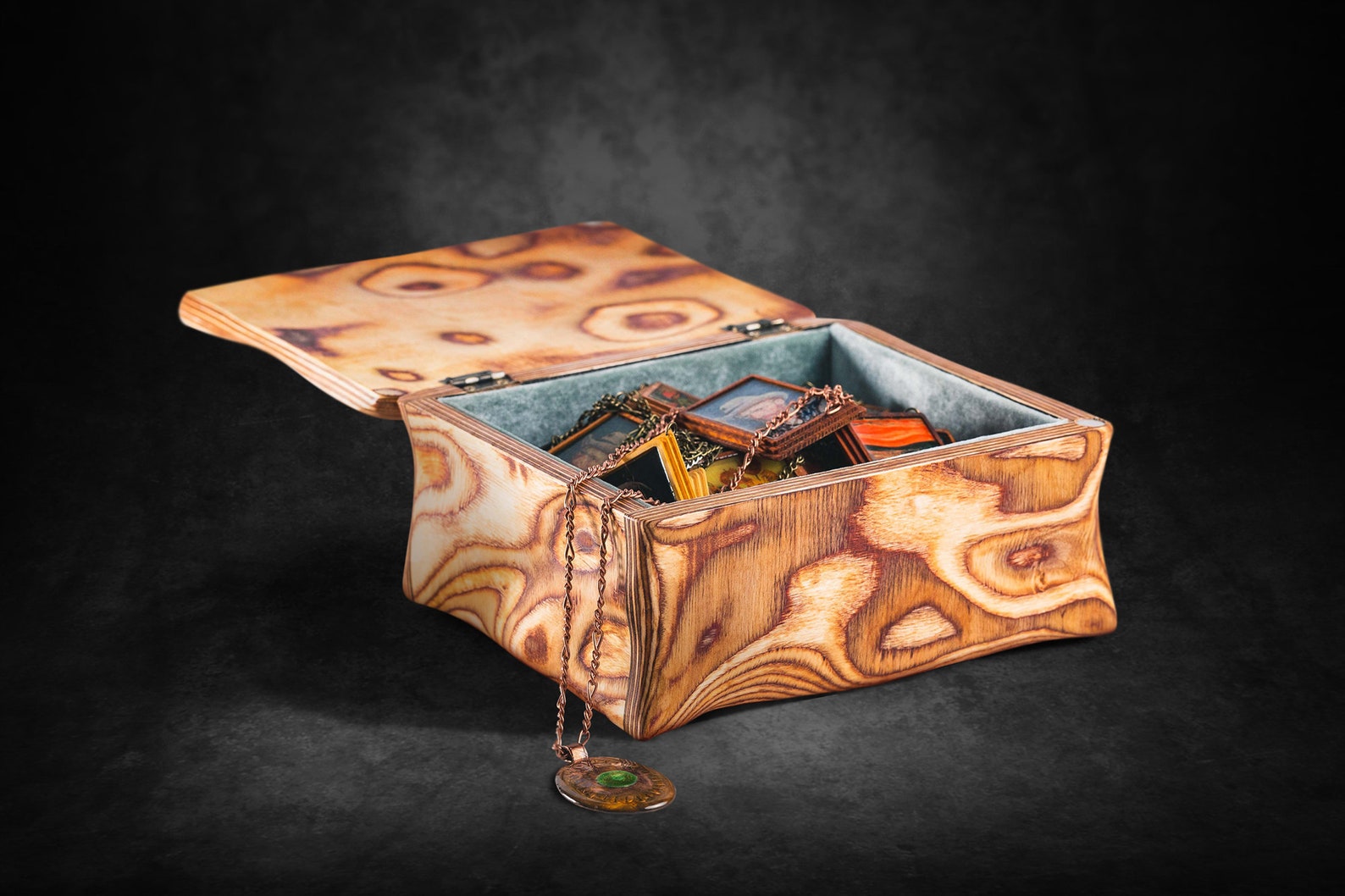 Handmade jewelry box Etsy