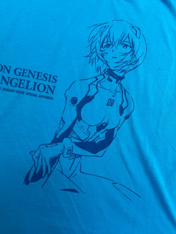 Vintage 00s Neon Genesis Evangelion Sci Fi "Rei A… - image 9