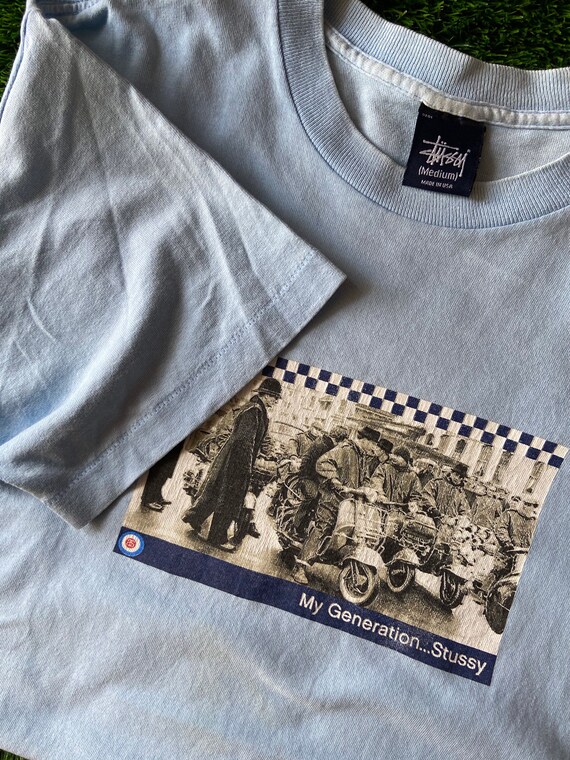 90年代 OG ステューシー「マイ ジェネレーション」モッズ フォト 