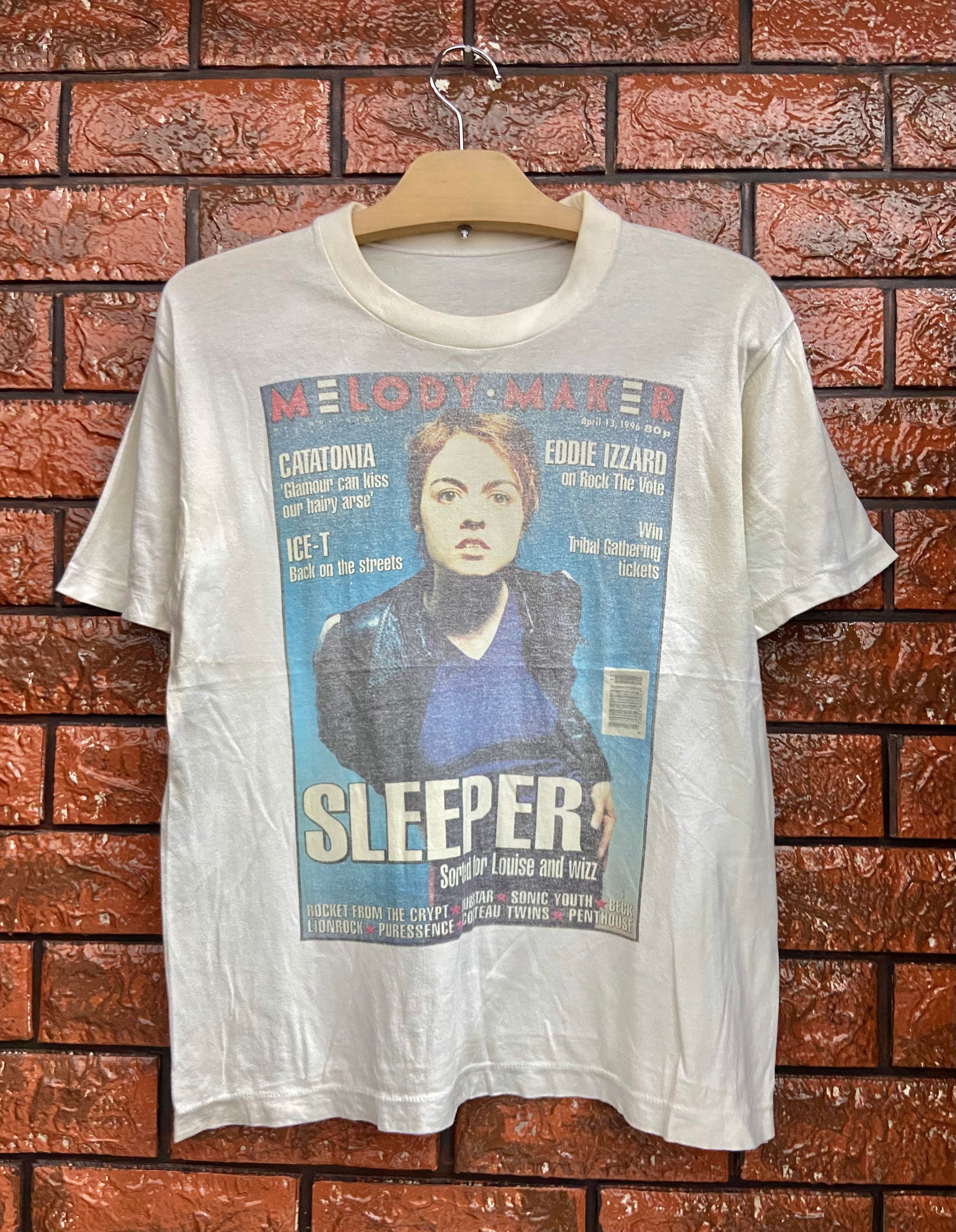 Vintage 90s Melody Maker British Music Magazine sleeper Cover Tee 
