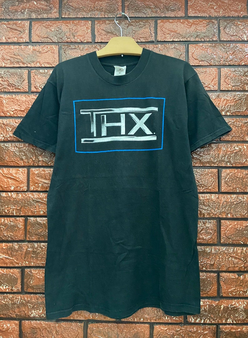 Vintage 90s THX 1138 American Legendary Sci Fi 1971 Movie T Shirt / Vintage Movie T Shirt Made In Usa Size L shops