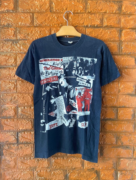 80sヴィンテージ　Punk Flyers Promo T ShirtバンドT