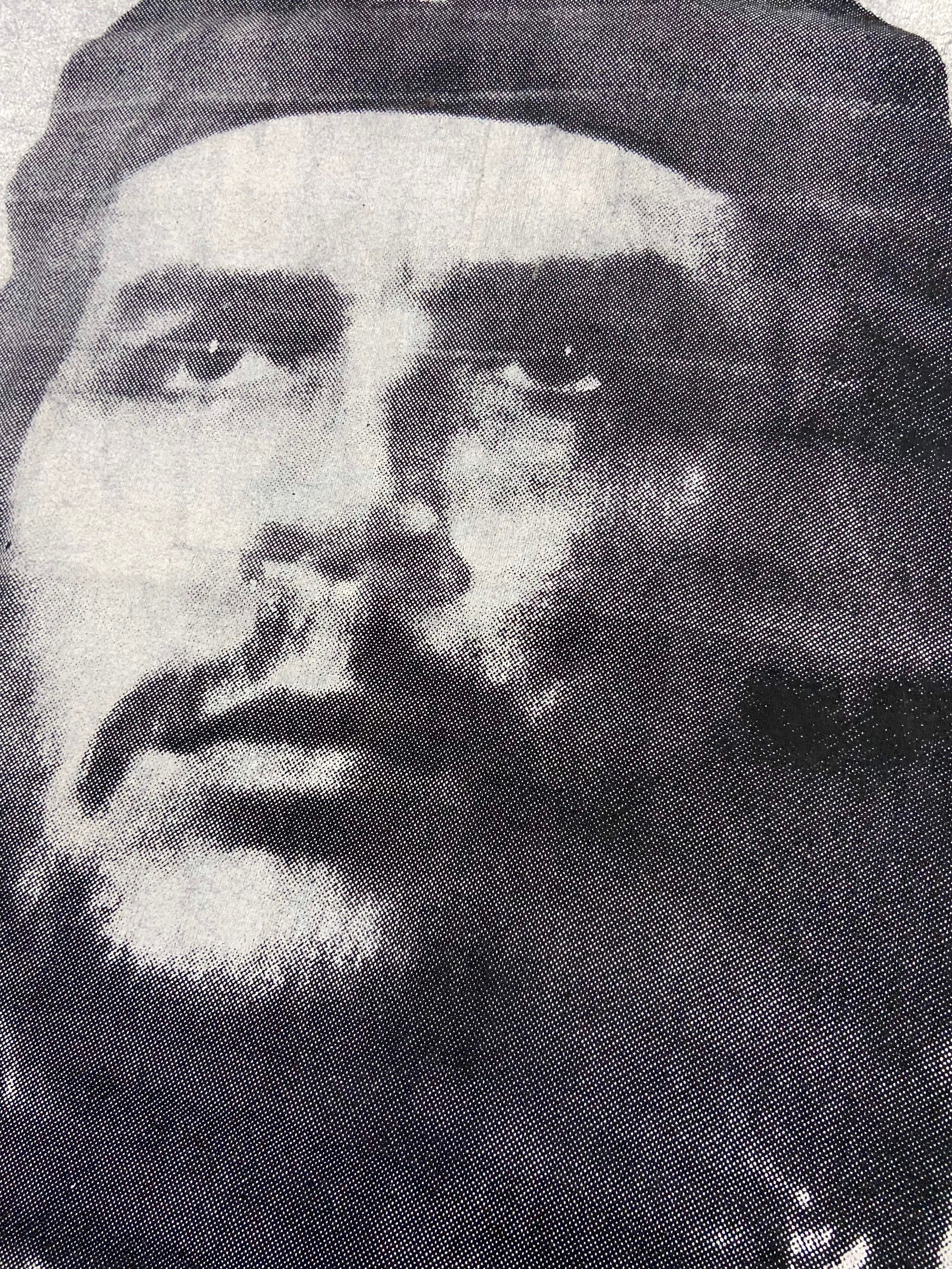 Vintage 90s Che Guevara Rebel Revolutionist Icon Hand Print T 