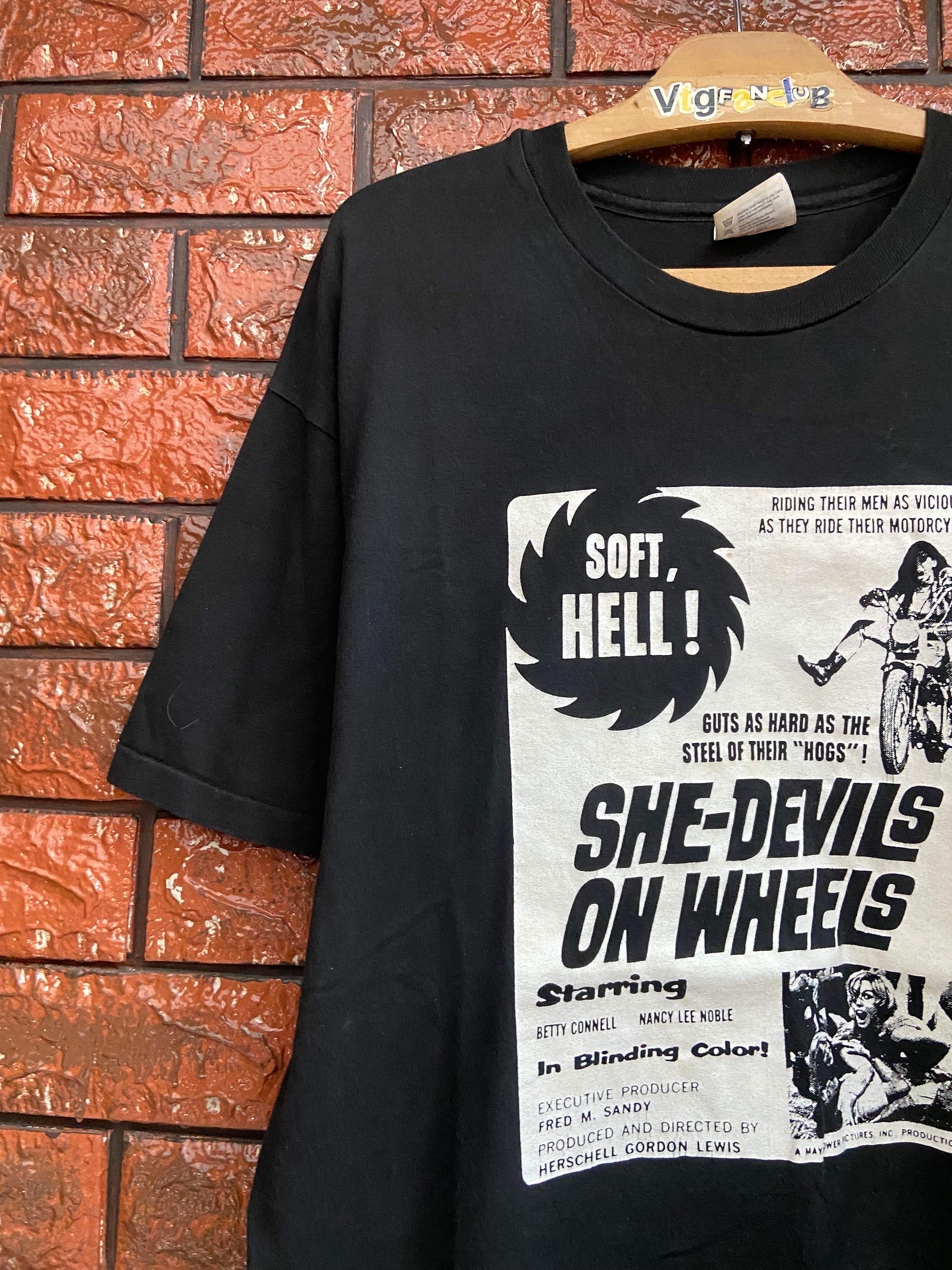 Vintage 90s She Devils on Wheel American Exploitation Biker Cult 