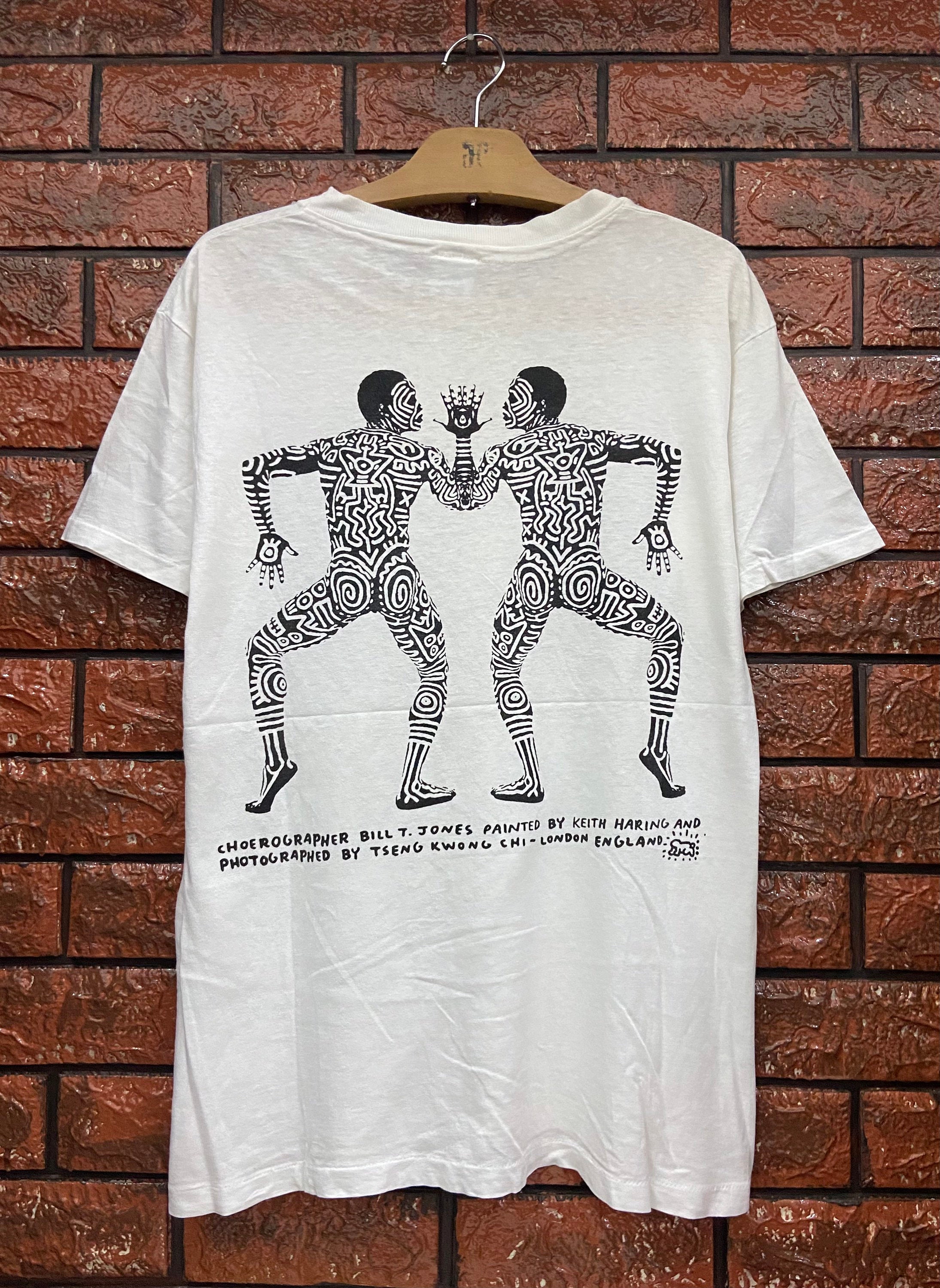 Vintage 80s Keith Haring Pop Shop bill 