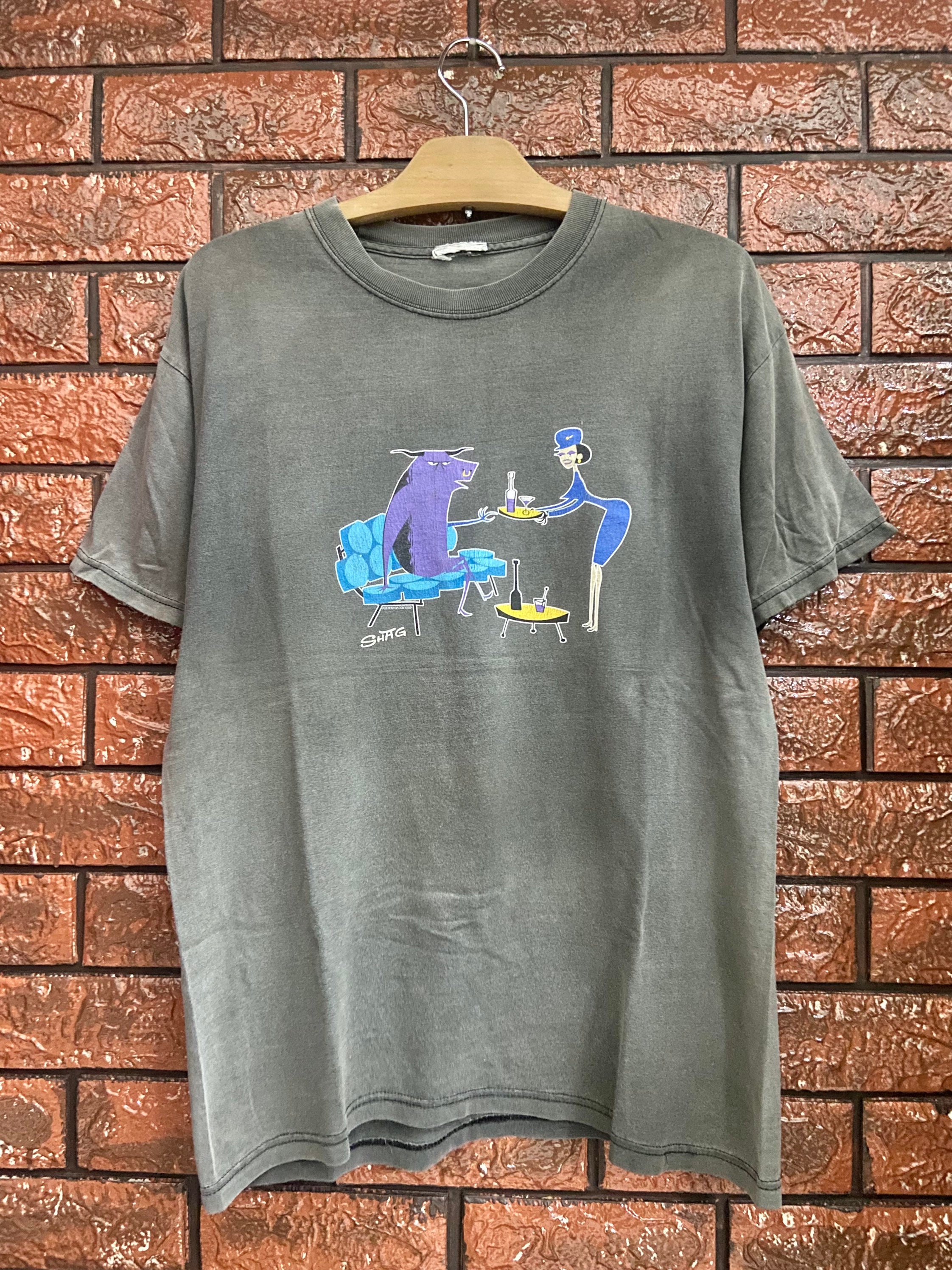 Vintage 90s Rocky Bullwinkle American Cartoon Art T Shirt / - Etsy