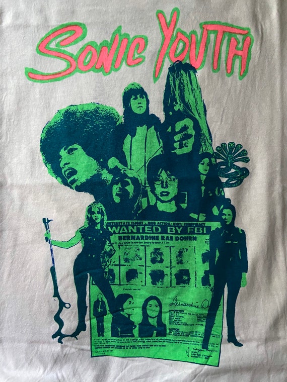 Vintage 90s Sonic Youth "Kool Thing" 1991 Promo T… - image 5