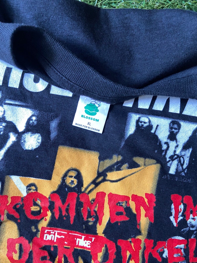 Vintage 90s Bohse Onkelz Band T Shirt / Metal Music / | Etsy