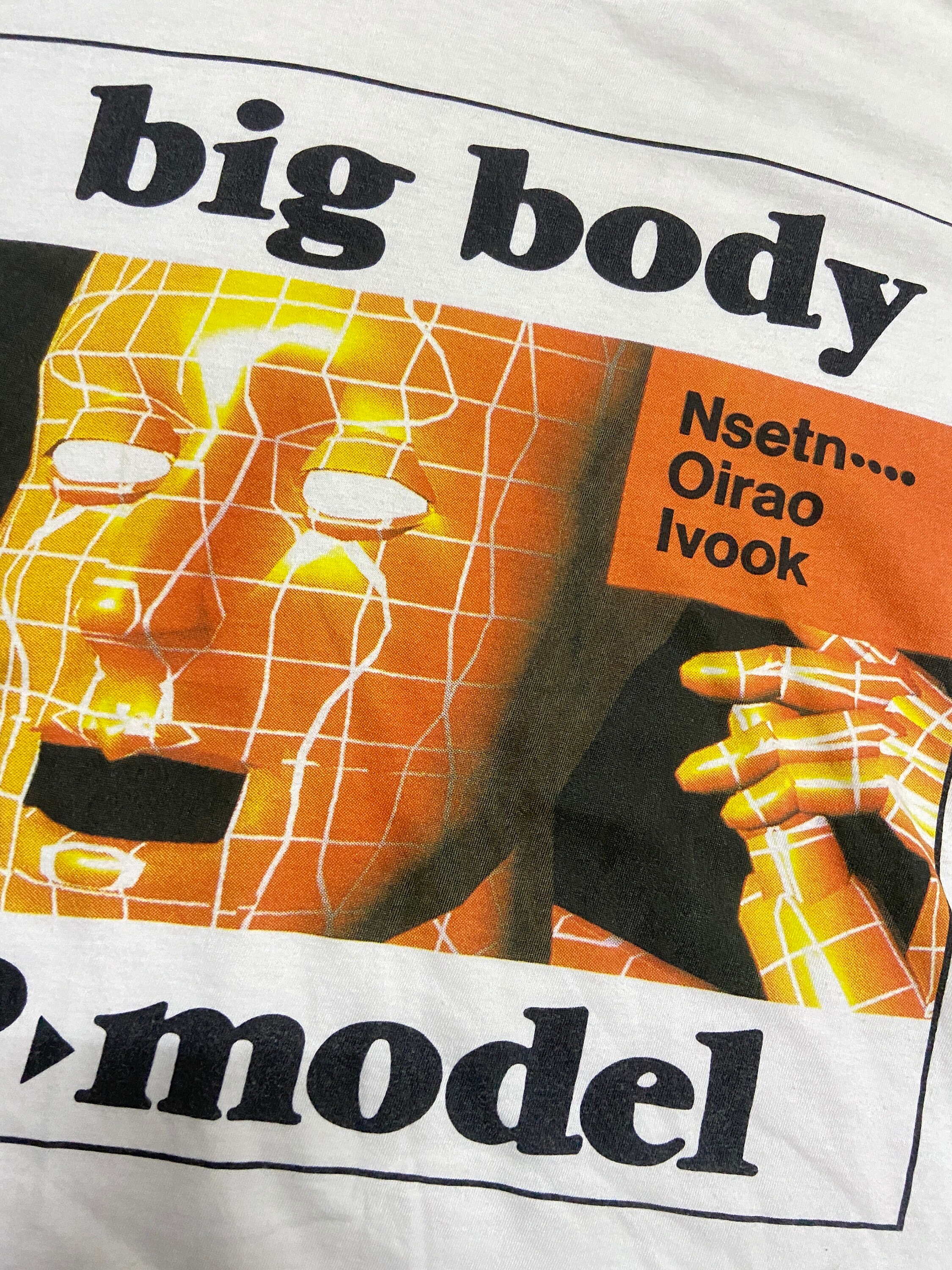 big body ヴィンテージ 90 年代 P モデル ビッグ ボディ 1993 アルバム エレクトロニック テクノ ディスコ ミュージック バンド ツアー T シャツ  / YMO / ニュー ウェーブ バンド サイズ L - Etsy 日本