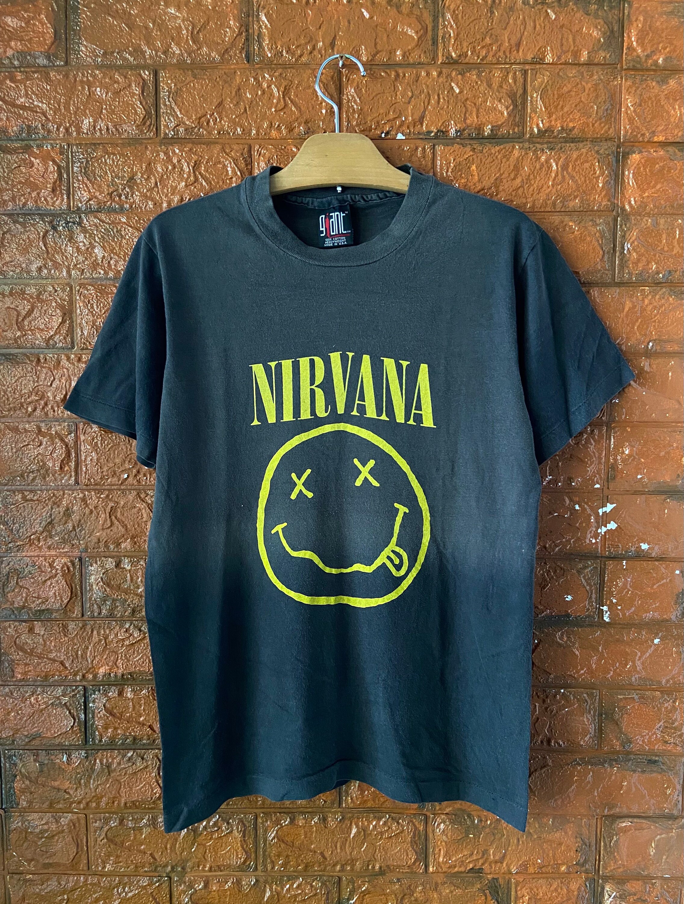 Vintage 90s Original Nirvana Nevermind Smiley 1992 | Etsy