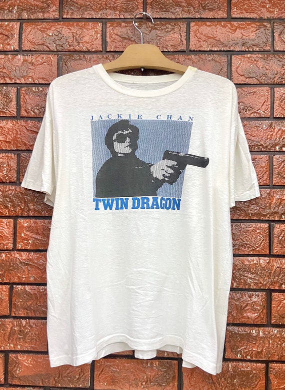 Vintage 90s Twin Dragon 1992 Jackie Chan Action Cr