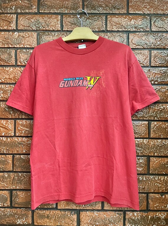 Vintage Mobile Suit Gundam Wing Anime Manga T Shirt / Japanese 