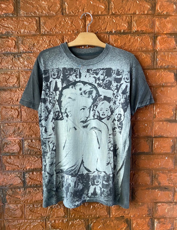 Vintage 80s Mosquitohead T Shirt “Marilyn Monroe”