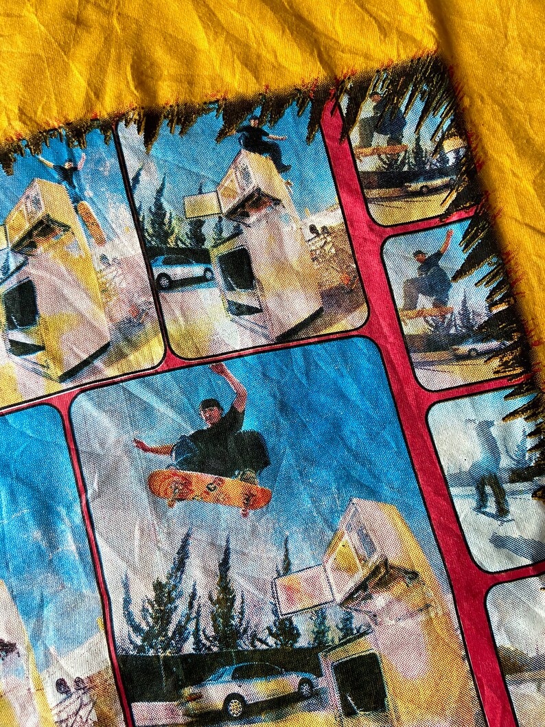 Vintage 90s Adio Skateboard Promo Photoprint T Shirt Hook Ups 90s Skater 90s Streetwear Skateboarding T Shirt Size XL