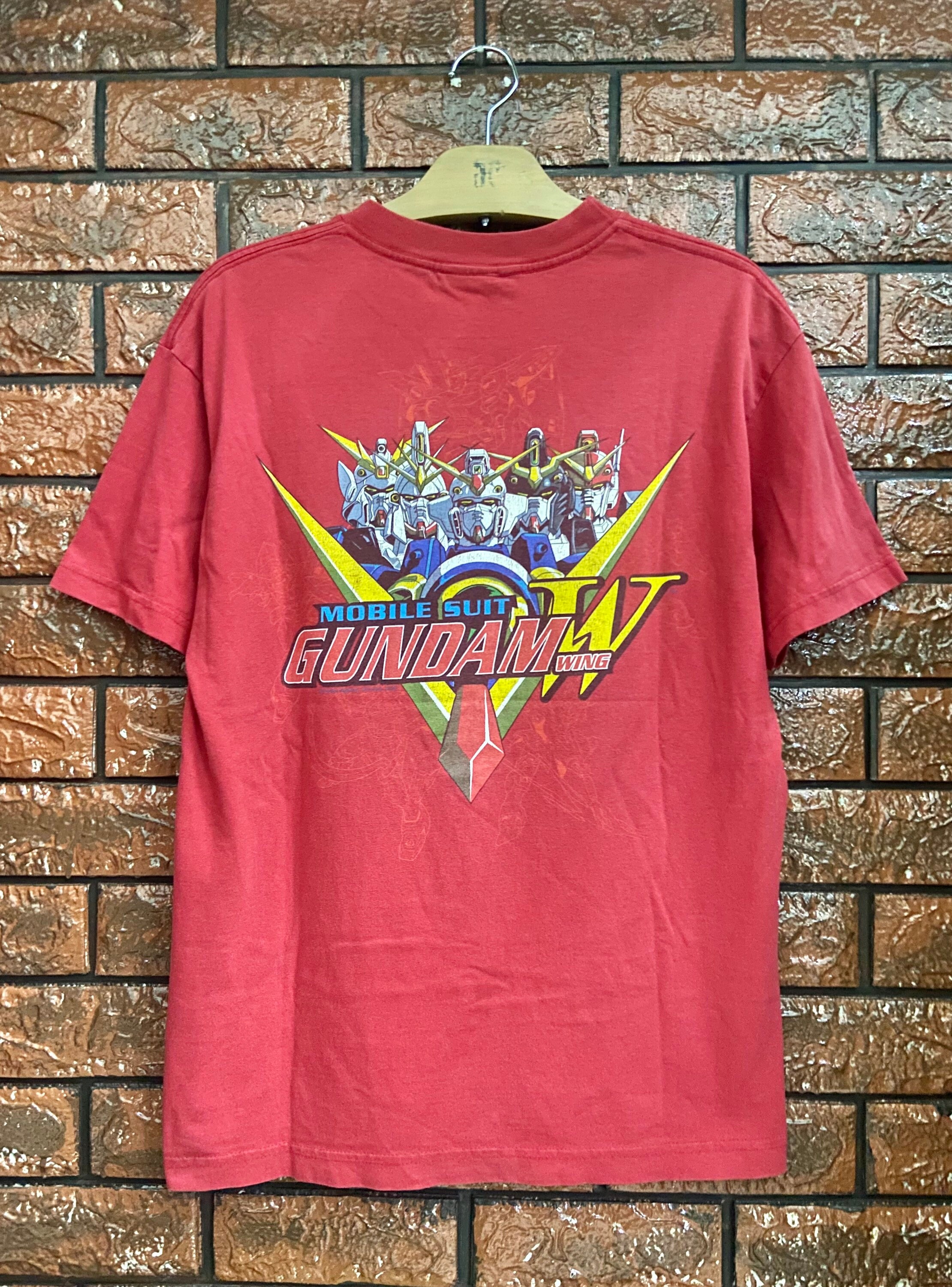 Vintage Mobile Suit Gundam Wing Anime Manga T Shirt / Japanese 