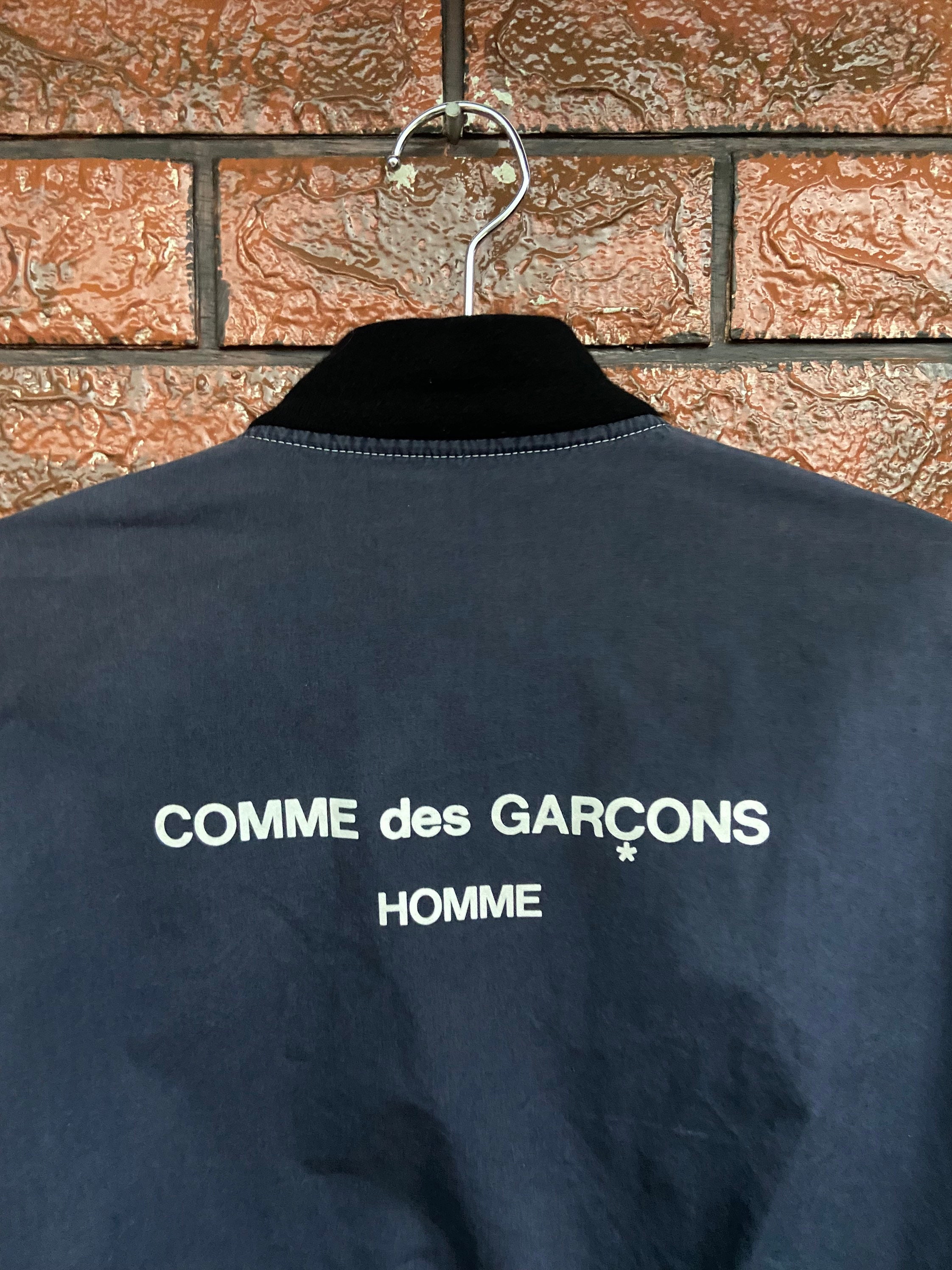 Vintage 90s Comme Des Garcons Designer 1990 Light Bomber Jacket