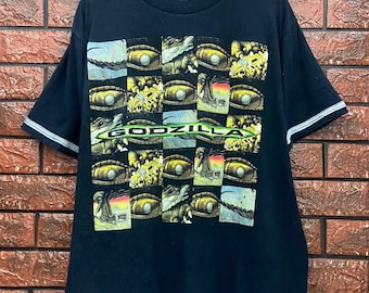 Vintage 90s Godzilla The Movie 1998 Sci Fi Action Film T Shirt / Science Fiction / Cult Movie / Vintage Movie T Shirt Size XL