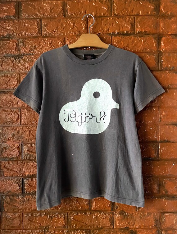 Vintage 00s Björk "Rubber Duck" Tour Promo T Shirt