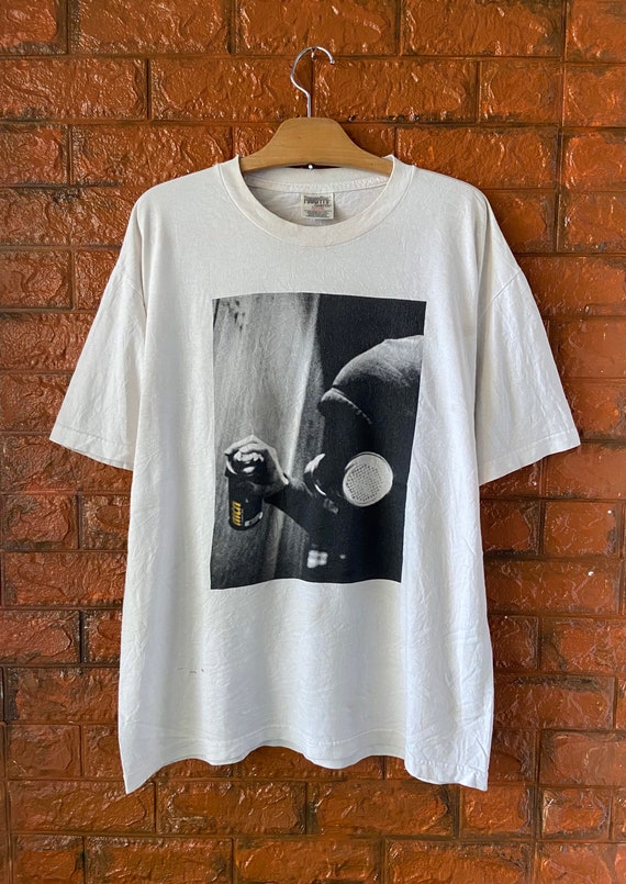 Vintage 90s Graffiti Street Art Photo Print T Shir