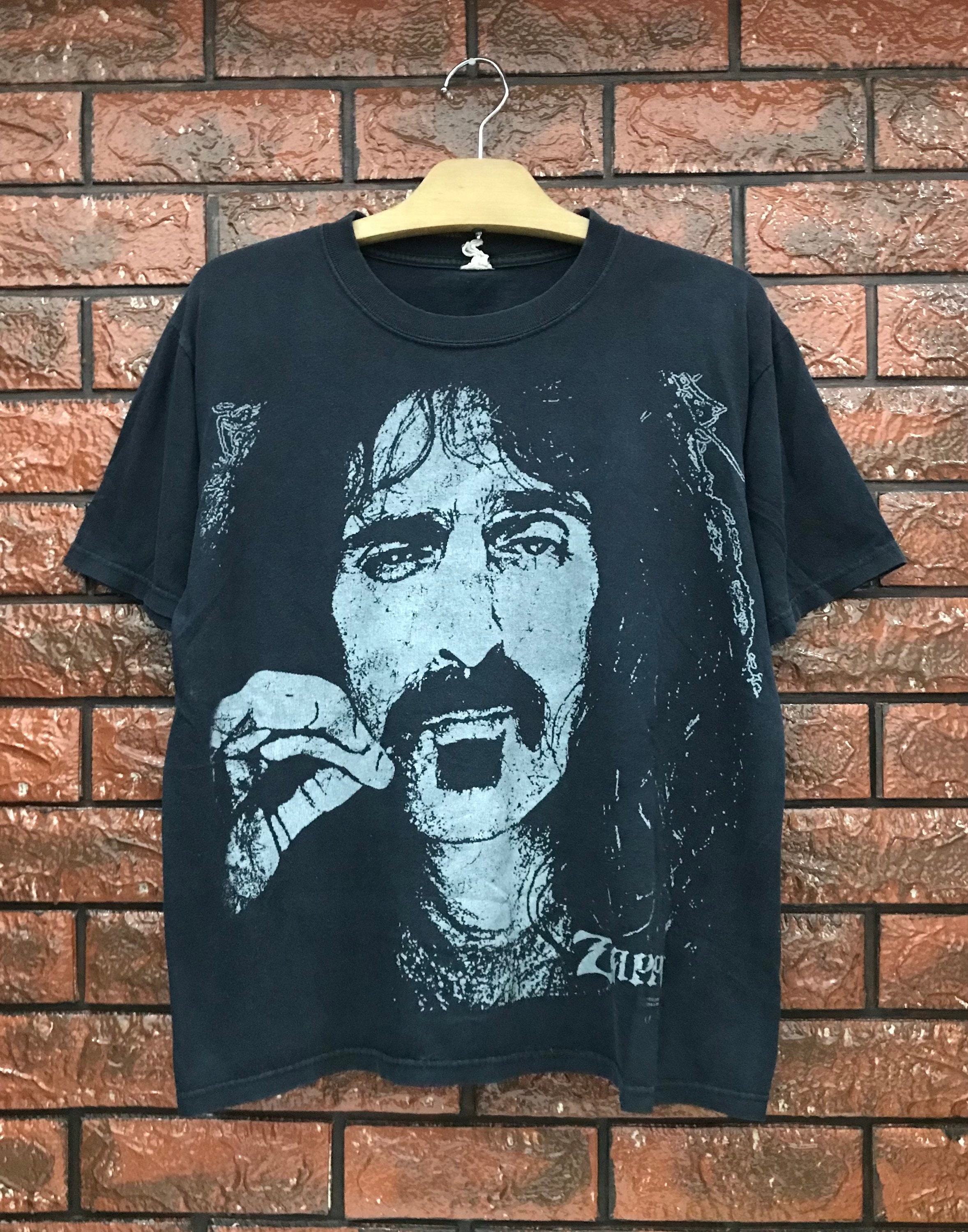 Vintage Frank Zappa Legendary Rock Icon Big Head T - Etsy